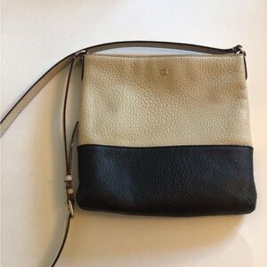 Kate Spade Two-Tone Black and Cream Crossbody Bag